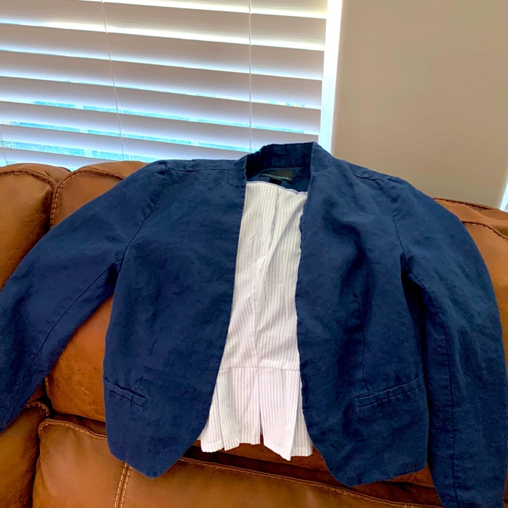 Linen blazer